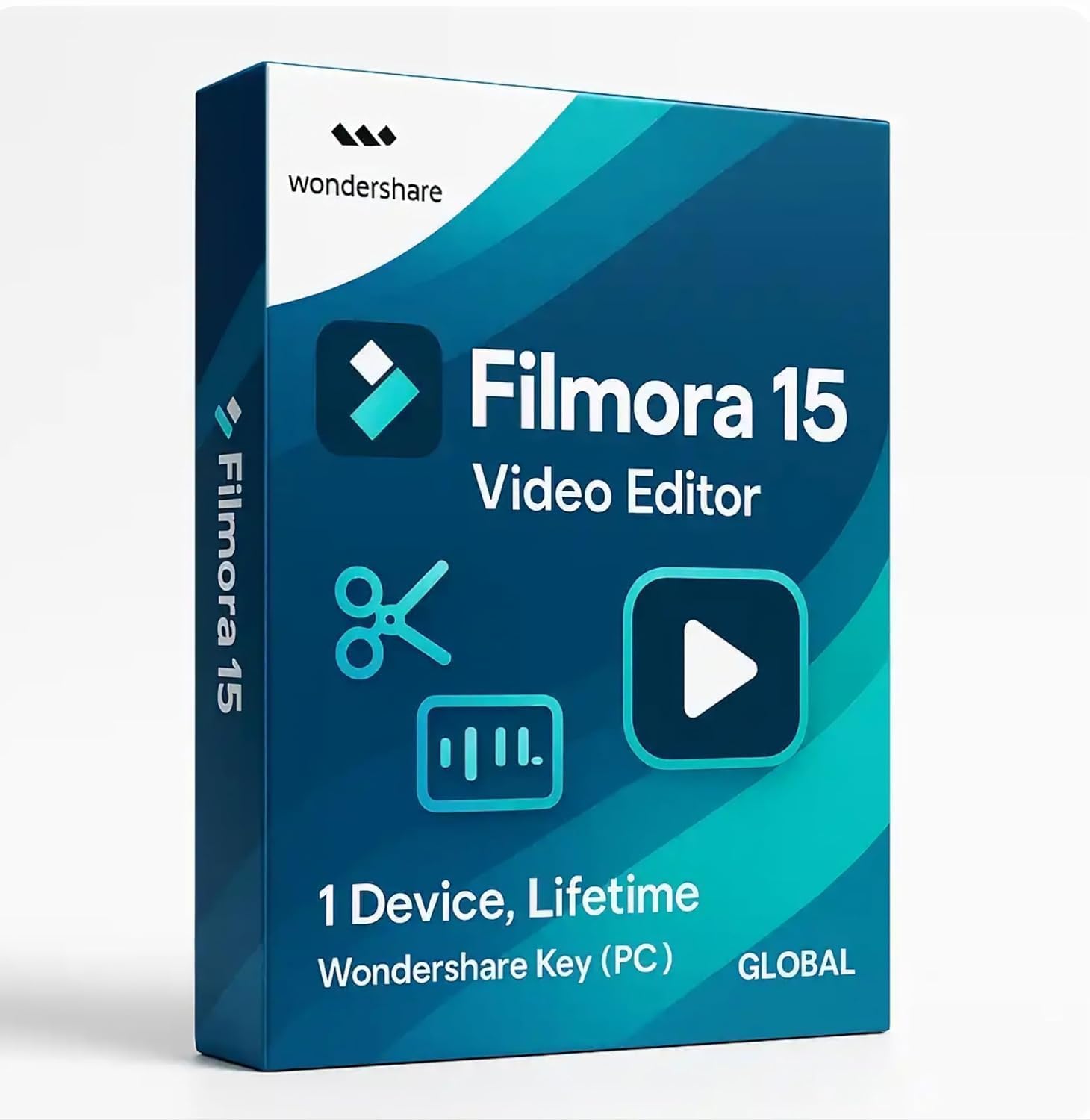 Filmora 15 Video Editor Full Version Software Download (No CD/Key) Lifetime Validity (Latest 2026 Version) (Pre-Activated) (No CD/Key) More AI, Videos in Less Clicks | N Physical for Windows PC | Unlimited Reinstallations (Video Editing Software)