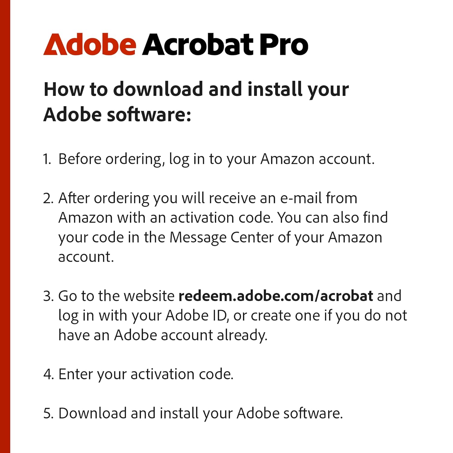 Adobe Acrobat Pro | PDF Software | Convert, Edit, Covert, Sign | 12-Month Subscription | PC/Mac | Email Delivery - Image 2